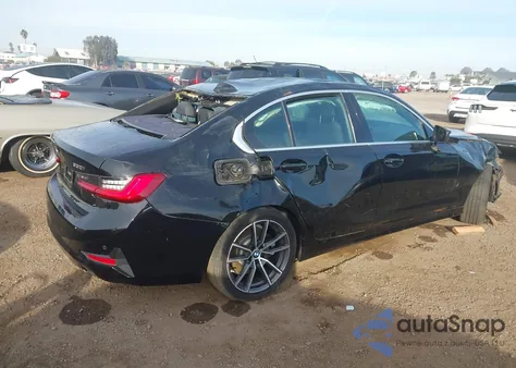 2021 BMW 330I z USA, uszkodzony, nr VIN 3MW5R1J05M8B60514